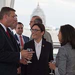 Rep. Doug Collins, Rep. Suzan DelBene, and BSA President & CEO Victoria Espinel