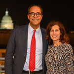 Rep. Will Hurd with BSA's Victoria Espinel