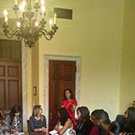 Meeting with staff from Minority Leader Nancy Pelosi’s office.